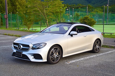 【E 450 4MATIC Coupé Sports】の愛犬旅適正度に中村が迫る！