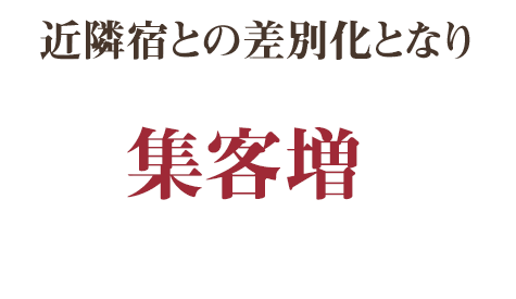 集客増